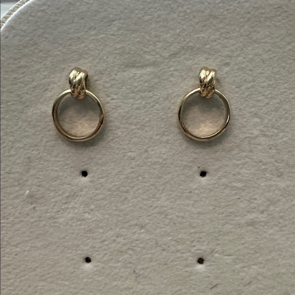 Tiffany & Co. Gold Hoop Earrings